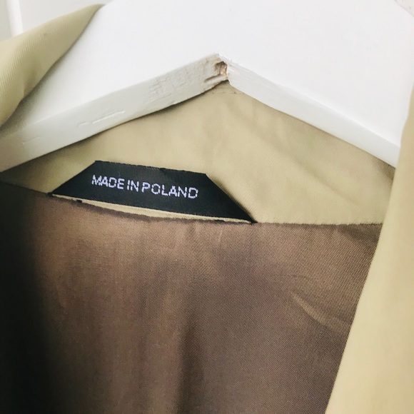 Hugo boss trench coat size 38R - Picture 2 of 8